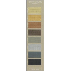 Sunwood Chestnut Wood Blinds with Cotton Fabric Tapes